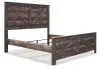 Ashley Furniture B440/31/36/58/56/99 Ashley Furniture B440/31/36/58/56/99 Wynnlow - 5 Pc. - Dresser, Mirror, King Crossbuck Panel Bed - Gray