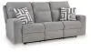 Ashley Furniture 90503/15/18/13 Ashley Furniture 90503/15/18/13 Biscoe - 3 Pc. - Power Reclining Sofa, Power Reclining Loveseat, Power Recliner - Pewter