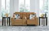 Ashley Furniture 3860594 Kanlow - Dbl Reclining Loveseat With Console - Honey
