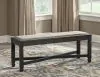 Ashley Furniture D736/25/01(4)/00 Ashley Furniture D736/25/01(4)/00 Tyler Creek - 6 Pc. - Dining Room Table, 4 Side Chairs, Bench - Dark Gray