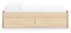 Ashley Furniture EB9632B14 Ashley Furniture EB9632B14 Onita - Full Platform Bed With 2 Side Storage - Natural