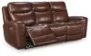 Ashley Furniture PCU1210215 Ashley Furniture PCU1210215 Bexhurst - Power Reclining Sofa With Adjustable Headrest - Mahogany