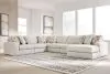 Ashley Furniture PC68706S15 Ashley Furniture PC68706S15 Kestrie - 6-Piece Sectional With RAF Corner Chaise - Feathered