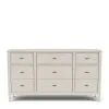 Riverside Furniture 25060 Carmella - Nine Drawer Dresser - Pebble Oak