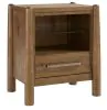 Riverside Furniture 55468 Henderson - One Drawer Nightstand - Toasted Pecan