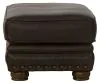 Jackson Furniture Industries 524110-1268/09-3068/09 Roberto - Leather Ottoman - Cocoa