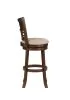 New Classic S1701-BS-CHY New Classic S1701-BS-CHY Gia - Swivel Barstool - Cherry / Brown - Fabric