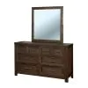Furniture of America CM7365A-M Tywyn - Mirror - Dark Oak