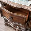 Furniture of America CM7311N Menodora - Nightstand - Brown Cherry