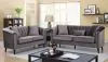 Furniture of America CM6954GY-LV Caldicot - Loveseat - Gray
