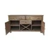 Intercon CL-CA-7238-WCT-C Colonial Oak - Sideboard - Weathered Chestnut