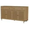 Coaster Fine Furniture 108935SWD Arini - 2-Drawer Cane Door Dining Sideboard Server - Sand Wash