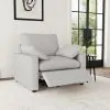 Coaster Fine Furniture 609563P Collins - Upholstered Power Recliner Chair - Gray