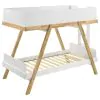 Coaster Fine Furniture 460570TB1 Frankie - Headboard, Footboard, Ladder & Slats, Box 1 of 2 - White And Natural