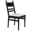 Riverside Furniture 61758 Riverside Furniture 61758 Calhoun - Laderback Side Chair (Set of 2) - Ebony Whiskey Oak