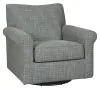 Ashley Furniture A3000002 Renley - Swivel Glider Accent Chair - Ash