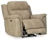 Ashley Furniture 5930213 Ashley Furniture 5930213 Next-Gen Durapella - PWR Recliner/Adj Headrest - Sand