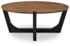 Ashley Furniture T726-8 Hanneforth - Round Cocktail Table - Brown
