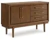 Ashley Furniture D615-60 Lyncott - Dining Room Server - Brown