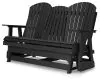 Ashley Furniture P108/835/820/701 Hyland Wave - 3 Pc. - Glider Loveseat, Swivel Glider Chair, Cocktail Table - Black