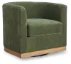 Ashley Furniture A3000696 Jersonlow - Swivel Chair - Forest Green