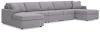 Ashley Furniture 92104S125 Ashley Furniture 92104S125 Modmax - 5-Piece Double Chaise Sectional - Granite