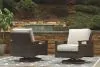 Ashley Furniture P750/838/835/821 Paradise Trail - 3 Pc. - Lounge Set - Medium Brown