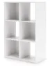 Ashley Furniture EA9630-3X2 Ashley Furniture EA9630-3X2 Onita - Six Cube Organizer - White