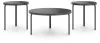 Ashley Furniture T139-13 Dorylin - Occasional Table Set (Set of 3) - Black