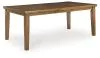 Ashley Furniture PCD592-35 Urbinforte - Dining Room Butterfly Extension Table - Light Brown