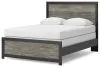 Ashley Furniture PCB1118B4 Ashley Furniture PCB1118B4 Broachmyn - Queen Panel Bed - Black / Gray