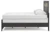 Ashley Furniture PCB1118B4 Ashley Furniture PCB1118B4 Broachmyn - Queen Panel Bed - Black / Gray