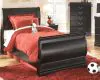 Ashley Furniture B128B5 Ashley Furniture B128B5 Huey Vineyard - Twin Sleigh Bed - Black