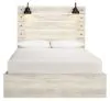 Ashley Furniture B192B24 Ashley Furniture B192B24 Cambeck - Queen Panel Bed With 4 Storage Drawers - Whitewash