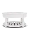 Riverside Furniture 30704 Rosalie - Round Cocktail Table - White