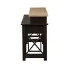 Liberty Furniture 422-OT7436 Heatherbrook - Console Bar Table - Charcoal & Ash