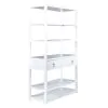Liberty Furniture 2030WH-AB3970 Liberty Furniture 2030WH-AB3970 East End - Accent Bookcase - Wirebrushed White