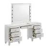 New Classic BA9698W-091 Valentino - Vanity Table Mirror (Bulbs Not Included) - White