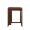 New Classic D1701-32S-CHY New Classic D1701-32S-CHY Gia - Counter Table With 2 Chairs & Storage Shelf - Cherry