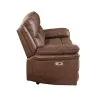 New Classic U5985-30P1-BRN Ryland - Sofa With Power Footrest - Brown
