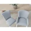 Riverside Furniture 30725 Rosalie - Upholstered Host Chair (Set of 2) - Blue