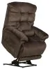 Jackson Furniture Industries 4892-1792/29-2792/29 Jackson Furniture Industries 4892-1792/29-2792/29 Longevity - Fabric Power Lift Reclining With Dual Motor / Zero Gravity Trendelenburg / Xtra Comfort Extended Ottoman - Dark Brown