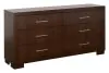 CoasterEssence 200719Q-S5 Jessica - 5 Piece Queen Bedroom Set - Cappuccino
