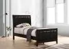 CoasterEveryday 202091T Carlton - Wood Twin Panel Bed - Cappuccino