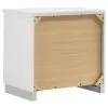 CoasterEssence 203501KW-S6 Felicity - 6 Piece California King Bedroom Set - White High Gloss