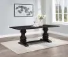 CoasterEssence 107411 Parkins - Rectangular Dining Table - Rustic Espresso