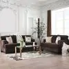Furniture of America SM6410-SF Brynlee - Sofa (*Pillows Sold Separately) - Chocolate