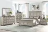 New Classic 00-2114-35C New Classic 00-2114-35C Mariana - 5/0 Queen 5 Piece Bedroom Set (Bed & Dresser & Mirror & Chest & Nightstand) - Gray