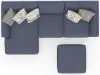 Jackson Furniture Industries 4052/75/73/12-23 Jackson Furniture Industries 4052/75/73/12-23 Cape May - 2 Piece Sofa Chaise With Comfort Coil Seating, 41