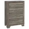 Coaster Fine Furniture 223345 Wright - 4-Drawer Chest Of Drawers - Brown Oak